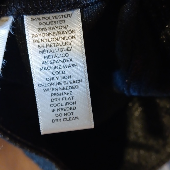 Loft Shimmer Ponte Leggings M NWT - Picture 8 of 8